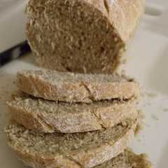 A picture of Oat Bread metode autolisis.