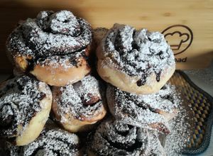 Fél órás kakaós csiga 🐌 recept fotója