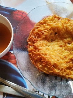 Foto resep Telor Dadar Mie Kuah