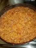 Arroz con bodiola sofrita