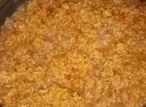 Una foto de Arroz con bodiola sofrita