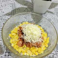 Jagung serut bolognese sauce and sosis tabur keju ala windaevi রেসিপির প্রধান ছবি