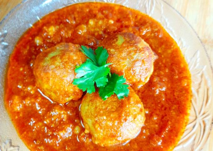 Kanchkolar Kofta Recipe By Sushma Savla - Cookpad