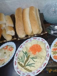 عکسی از دستور سالاد الویه 😋