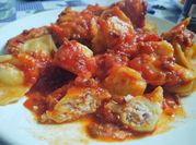 Una foto de pasta mortadela