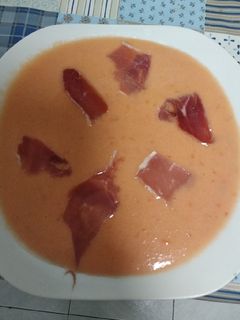 Una foto de Salmorejo