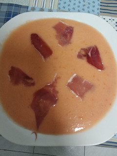 Una foto de Salmorejo