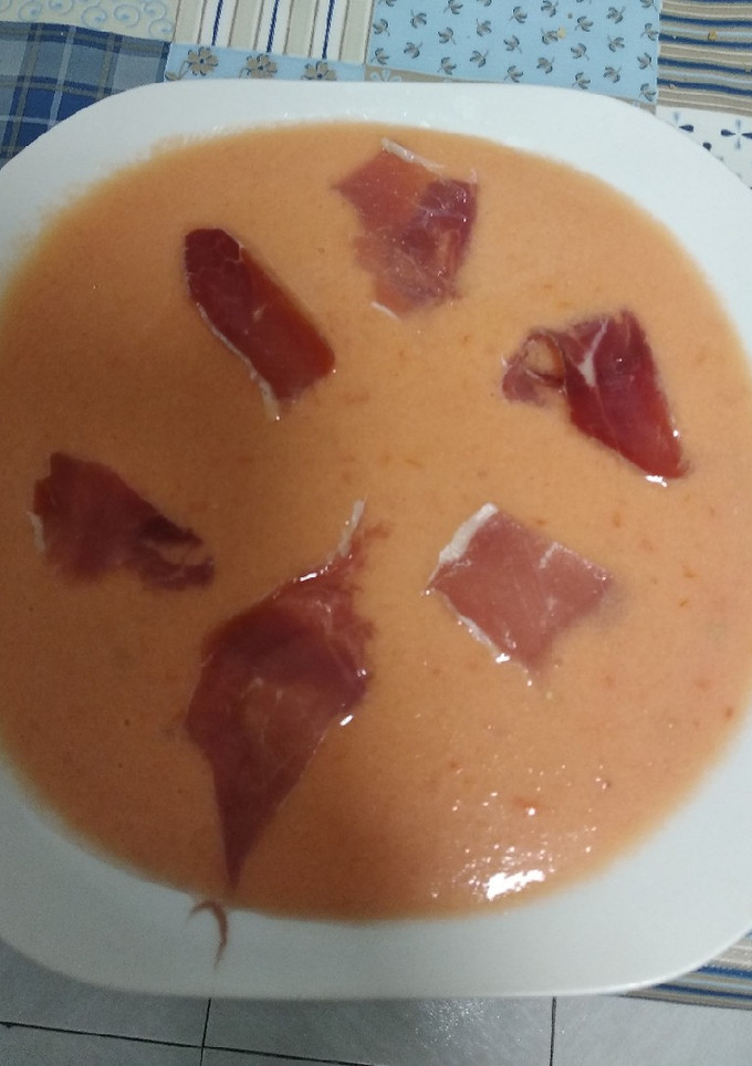Una foto de Salmorejo