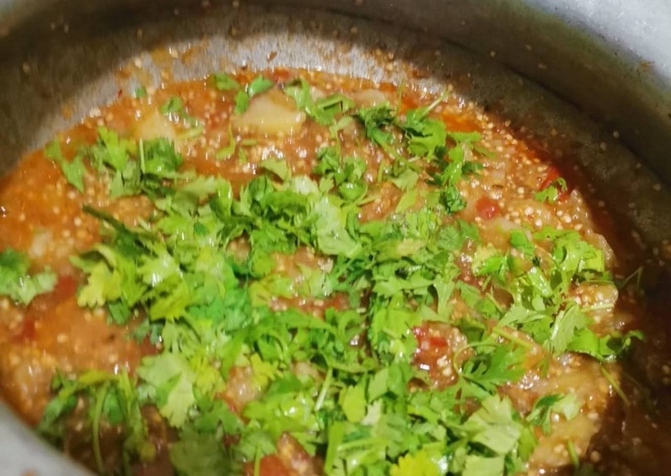 3 spice potatoes eggplant