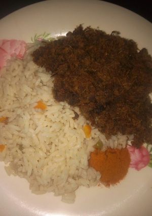 A picture of Coconut rice.