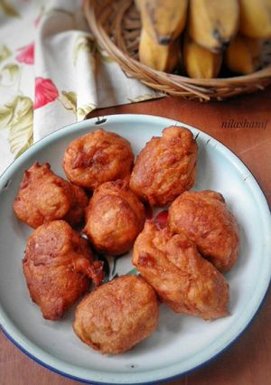 Foto resep Godok pisang/cekodok #Pr_Gorengan
