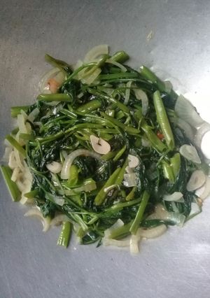 Foto resep Ca Kangkung Saus Tiram