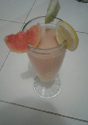 Foto resep Sweet 'n Healthy Melon Guava Smoothie