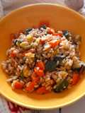 Riso pilaf con verdure