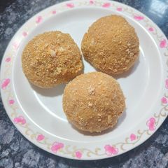 Authentic Churma Ladoo - Ganesh Chaturthi Special A picture of Authentic Churma Ladoo - Ganesh Chaturthi Special.