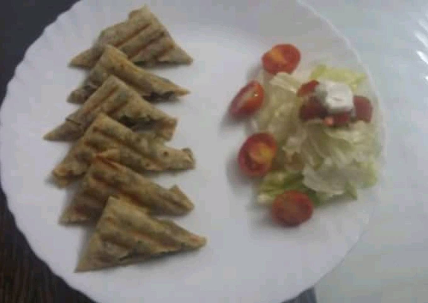 Grill Mexican packet Quesadilla