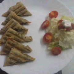 A picture of Grill Mexican packet Quesadilla.