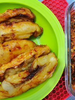Foto resep Pisang Goreng cocol Sambal Ikan Roa (ala Manado)