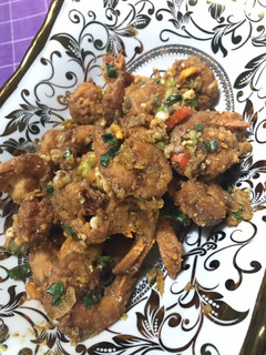 Foto resep Telur Asin selimuti Udang