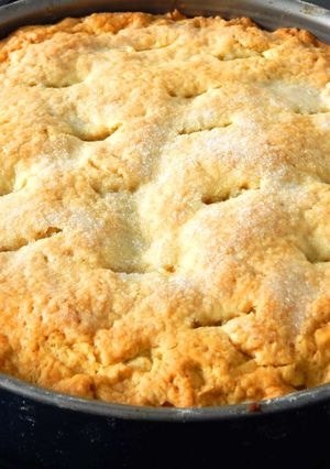 Amerikai almás pite recept fotója