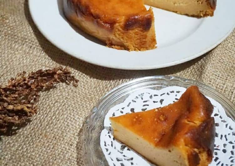 Bagaimana Menyiapkan Basque Burnt Cheesecake, Lezat Sekali