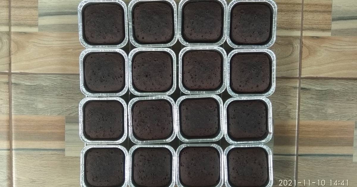 Resep Brownies Kukus Ny. Liem (8 telur) oleh Kanazha's Mom Cookpad