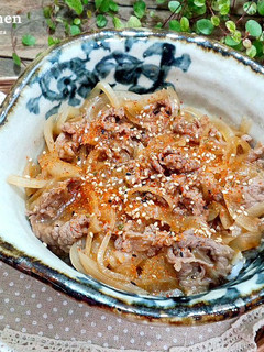吉野家風牛肉蓋飯 的食譜成品照片