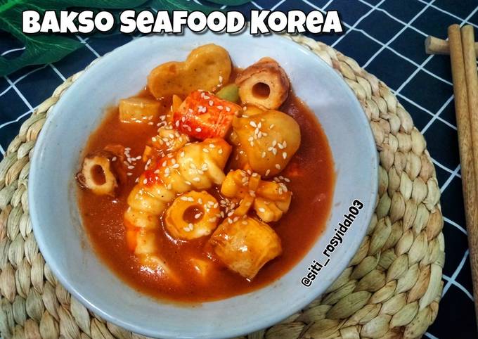 Bakso Seafood Korea foto resep utama