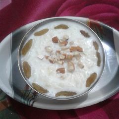 Rice kheer A picture of Rice kheer.