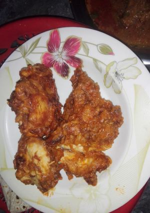 A picture of Fried chicken.