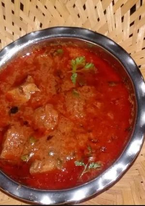 A picture of Mushroom masala.