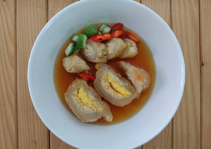 Bagaimana Membuat Pempek Kapal Selam dan Lenjer - pakai ikan Cucut, Bikin Ngiler