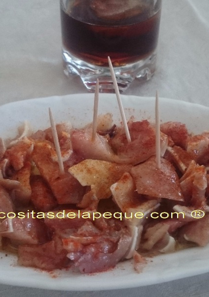 Una foto de Oreja de cerdo a feira