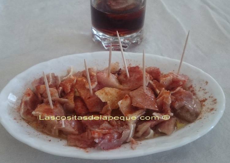 Oreja de cerdo a feira