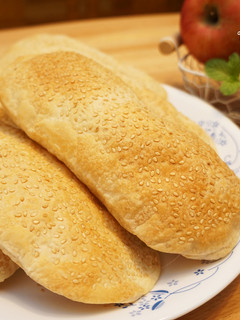 芝麻燒餅 的食譜成品照片