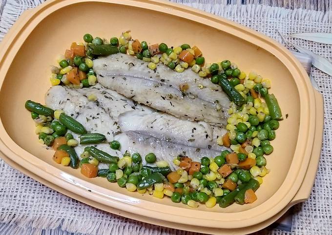 Resep Dory Fish Mix Vegetables yang Lezat