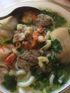 Hình của món Bánh canh giò heo.