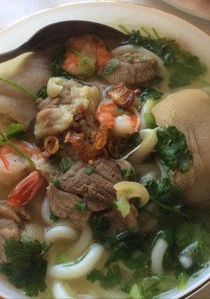 Hình của món Bánh canh giò heo.