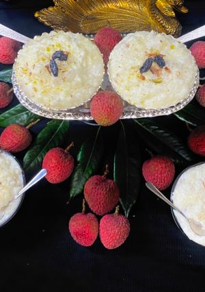 শাহী লিচু ফিরণি (Shahi Lichu phirni recipe in Bengali) রেসিপির প্রধান ছবি