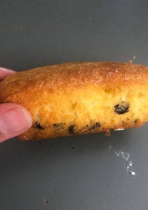 Une photo de Cake moelleux au citron et pépites de chocolat