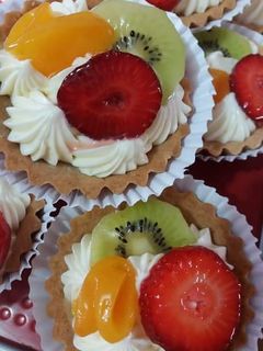 صورة لوصفة تارتولات فواكه 🍓🍌🍊🍎