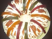 Una foto de roscas con leche condensada