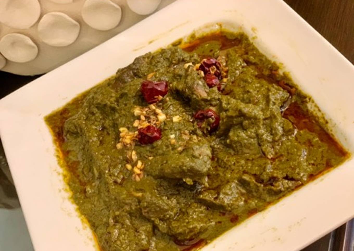 Palak ghosht😋