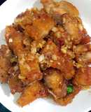 Ba rọi chiên mắm sả ớt