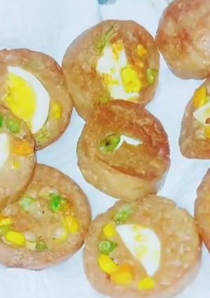 Una foto de Receta con molípollo huevo verduras