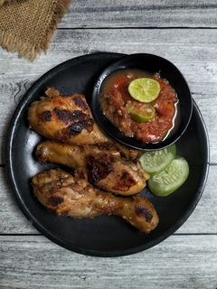 Foto resep Ayam Bakar Bumbu Kacang