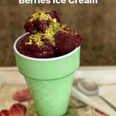 Berries Ice Cream A picture of Berries Ice Cream.