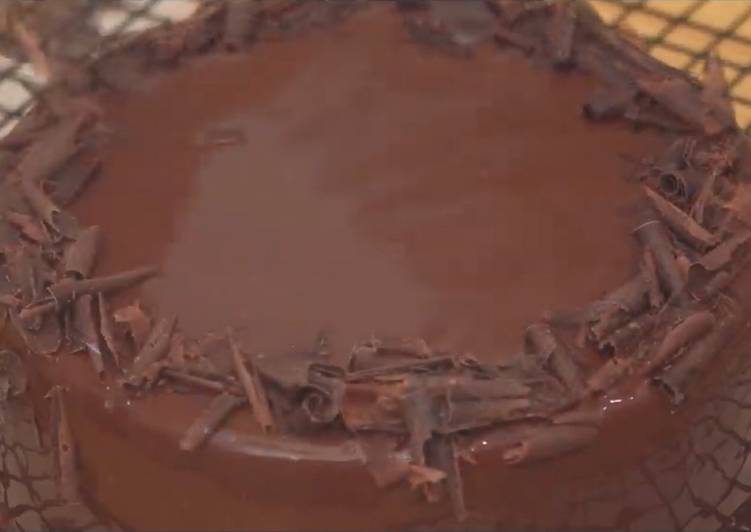 Recipe of Quick Chocolate cake (3 ingredients, no oven)