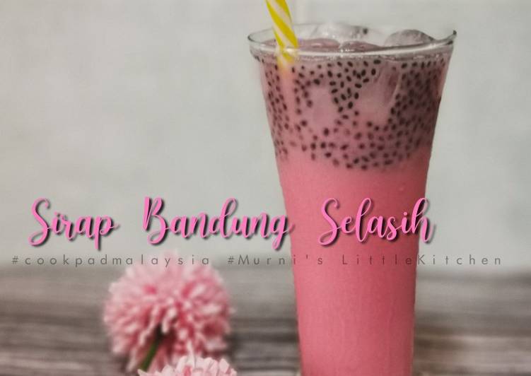 Sirap Bandung Selasih - resepipouler.com