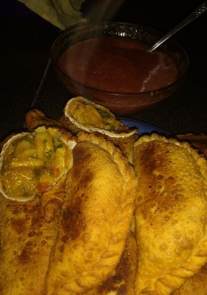 Una foto de Empanadas de mondongo 😋